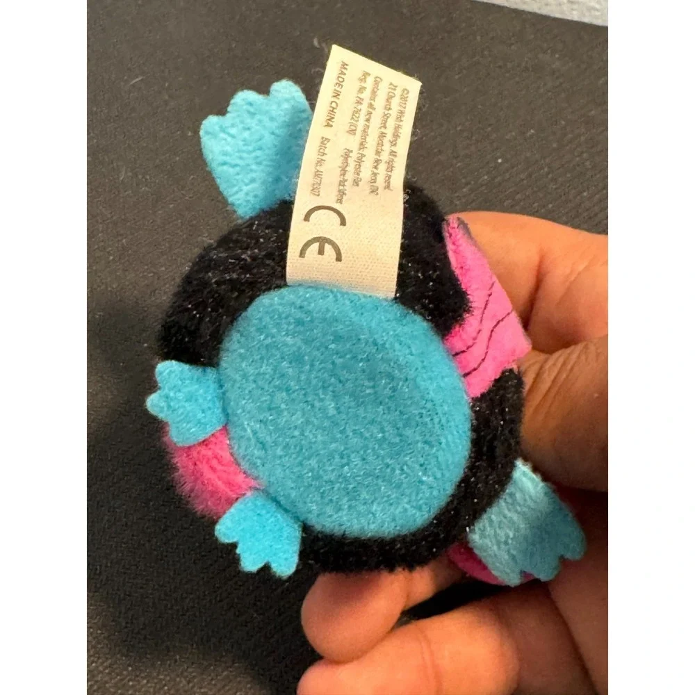 Spin Master Hatchimals Bearakeet Black Fur Mini Stuffed Toy Plush Keychain 2.5